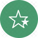 Estrela de decoração  Icon