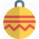 Decoracion De Bolas De Adorno Icono