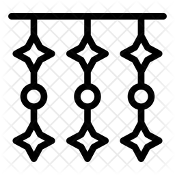 Adorno de decoracion  Icono