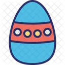 Decorate Dotted Egg Easter Egg Icon
