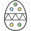 Decorated Egg Easter Icon