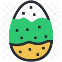 Decorated Egg Easter Icon