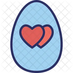 Decorated egg  Icon