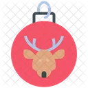 Christmas Decoration Ball Icon