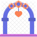 Decoration Enterance Gate Wedding Icon