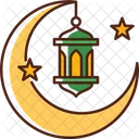 Decoration Moon Lamp Icon