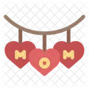 Flat Mother Mothers Day Icon
