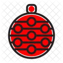 Chrismast Ball Decoration Icon