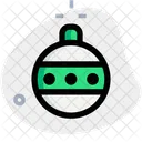 Dotted Bauble Ball Icon