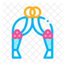 Celebration Wedding Decoration Icon