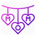 Decoration Mother Mother Day Icon