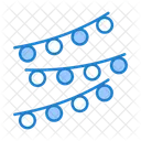 Decorations Lights Celebrations Icon