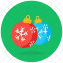Decorative Baubles Christmas Balls Decorative Balls Icon