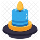 Decorative Candle Candlestick Candlelight Icon