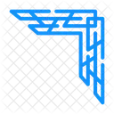 Decorative Corner Decoration Pattern Design Icon