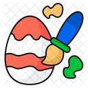Decorative Egg Painted Egg Colored Egg Icon