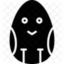 Decorative Easter Easter Egg Icon