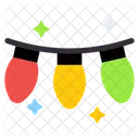 Decorative Lights Party Celebration Party Decoration Icon
