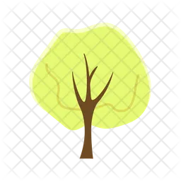Decorative park tree  Icon