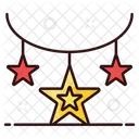 Decorative Stars Decorative Accessory Party Decoration Icon