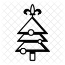 Decorative Tree Party Tree Ornament Icon