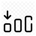 Decrease Loss Graph Icon