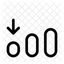 Decrease Loss Graph Icon
