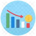 Reduction Business Down Business Chart Icon