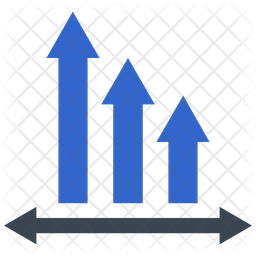 Financial decrease report Icon - Download in Flat Style