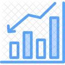 Decrease Graph  Icon