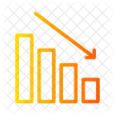 Decrease Graph  Icon