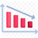Decrease Decline Loss Icon
