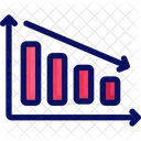 Decrease Decline Loss Icon