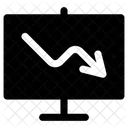 Decrease Loss Graph Icon