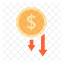 Currencies Weaken Weak Icon