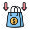 Decrease Money Item  Icon