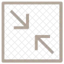 Arrows Diagonal Shrink Icon