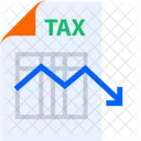 Decrease Tax  Icon