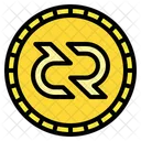 Decred Coin Blockchain Crypto Digital Money Cryptocurrency Icon