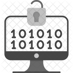 Decrypt Icon - Download in Flat Style