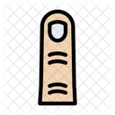 Dedo Corpo Unha Ícone