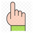 Dedo índice  Icono