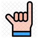 Dedo Menique Mano Manos Y Gestos Icono