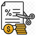 Impostos Financas Reducao De Impostos Ícone