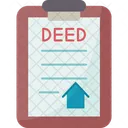Deed Title House Icon