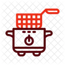 Deep Fryer Cooking Kitchen Icon