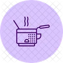 Deep Fryer Deepfryer Appliance Icon