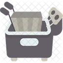 Deep Fryer Food Icon