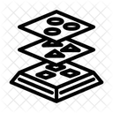 Deep Layers Machine Icon