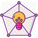 Deep Learning Creative Connection Learning Icon
